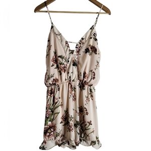 Floral Spaghetti Strap Dress